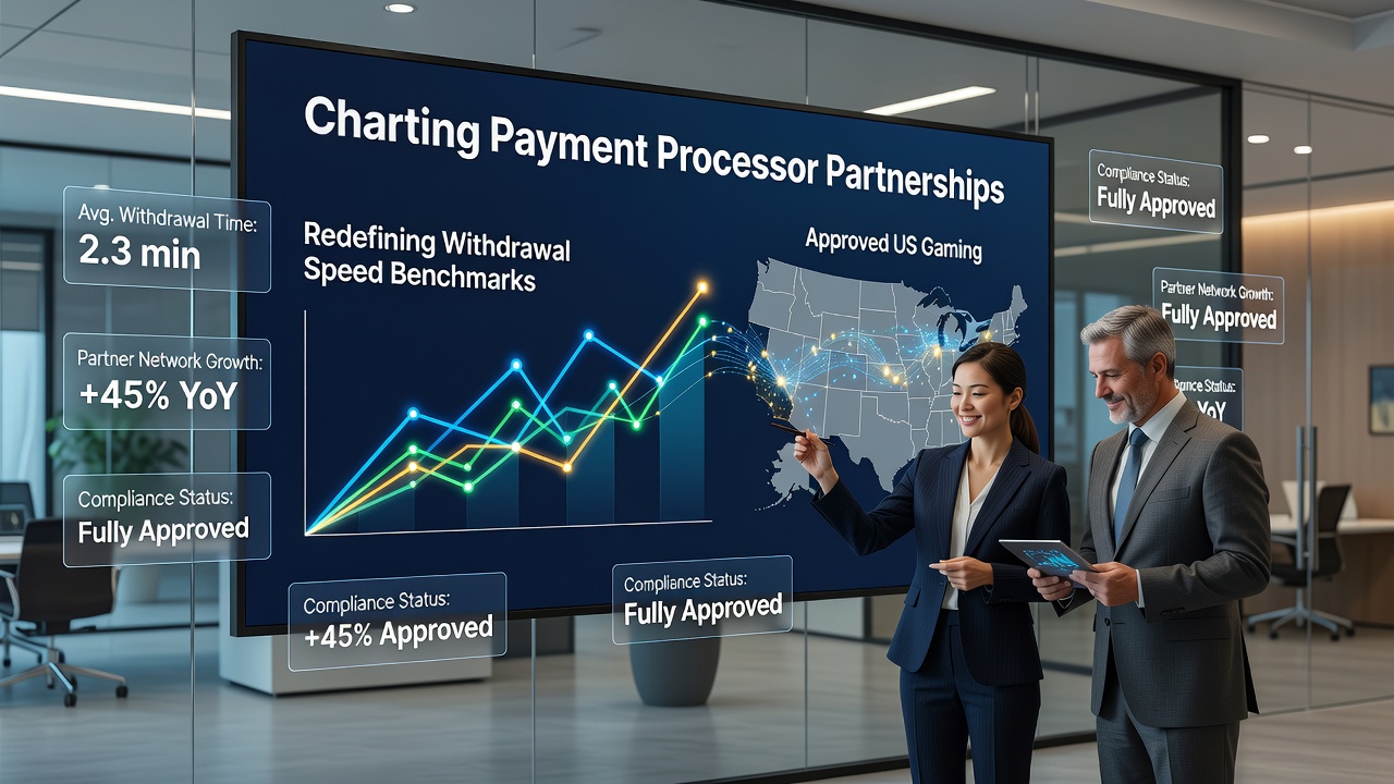 Data dashboards displaying accelerated withdrawal metrics across state-approved online gaming platforms in 2026